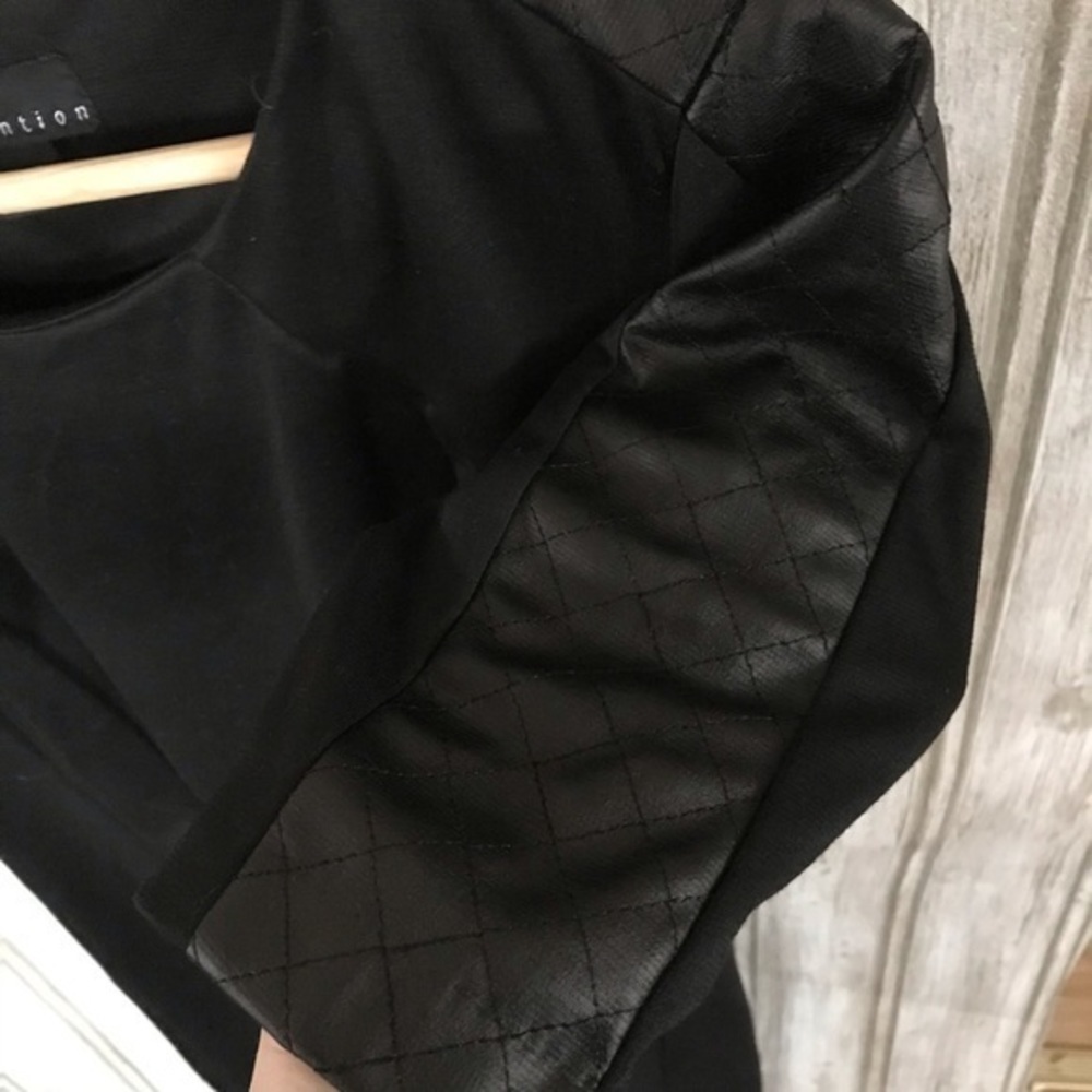 Attention Black Above Knee Dress Size Large - Picture 3 of 6